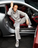 REALISM X UNDERRATED RUN LINE TRACK JACKET GREY