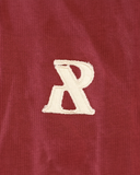 LEGACY ZIP HOODIE WASHED CARMINE