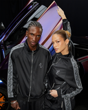 REALISM X UNDERRATED RUN LINE TRACK JACKET BLACK