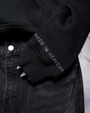 GLIMMER LOGO HOODIE BLACK PINK