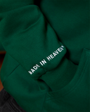 HEAVEN LOGO HOODIE HUNTER GREEN