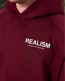 HEAVEN LOGO HOODIE CARMINE RED