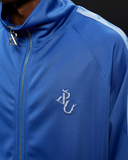 REALISM X UNDERRATED RUN LINE TRACK JACKET BLUE