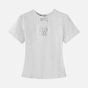 REAL LOVE BABY TEE SNOW MARLE