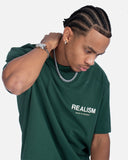 HEAVEN LOGO TEE PINE GREEN