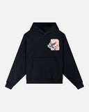 COLLEGE TEAM HOODIE V2 MIDNIGHT PEACH