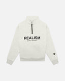 IDOL HALF ZIP SWEATER OATMEAL