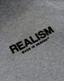 HEAVEN LOGO HOODIE DARK HEATHER