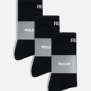 CORE LOGO SOCKS BLACK 3 PACK