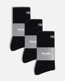 CORE LOGO SOCKS BLACK 3 PACK