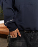 HEAVEN LOGO HOODIE MARINE