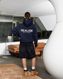 HEAVEN LOGO HOODIE MARINE