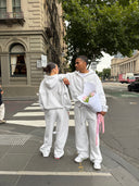 REAL LOVE SWEATPANTS SNOW MARLE