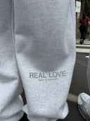 REAL LOVE SWEATPANTS SNOW MARLE