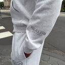 REAL LOVE ZIP HOODIE SNOW MARLE