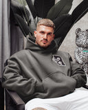 COLLEGE TEAM HOODIE COOL GREY