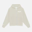 HEAVEN LOGO ZIP HOODIE WHEAT