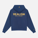 HEAVEN LOGO ZIP HOODIE MAZARINE GOLD