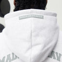 HOMECOMING ZIP HOODIE SNOW MARLE