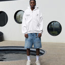 HOMECOMING ZIP HOODIE SNOW MARLE