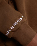 HEAVEN LOGO HOODIE MOCHA