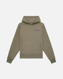HEAVEN LOGO REFLECTIVE HOODIE CEMENT