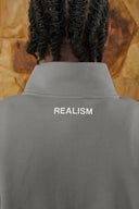 ELITE HALF ZIP SWEATER COOL GREY