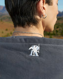 APOLLO ZIP HOODIE SLATE