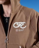 APOLLO ZIP HOODIE EARTH