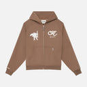 APOLLO ZIP HOODIE EARTH