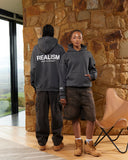 COURT BOXY HOODIE GRAPHITE