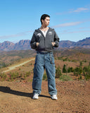 APOLLO ZIP HOODIE SLATE