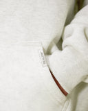 CORE BASICS ZIP HOODIE OATMEAL
