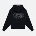 REALISM X DERRIMUT GYM OLD SCHOOL ECHO ZIP HOODIE BLACK