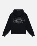 REALISM X DERRIMUT GYM OLD SCHOOL ECHO ZIP HOODIE BLACK