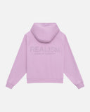 GLIMMER LOGO HOODIE POWDER LILAC