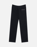 REALISM X DERRIMUT GYM OLD SCHOOL OPEN LEG SWEATPANTS BLACK
