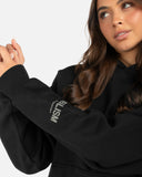 COURT BOXY HOODIE BLACK V2