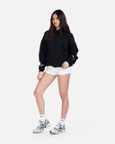 COURT BOXY HOODIE MIDNIGHT PEACH V2