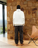 ELITE HALF ZIP SWEATER OATMEAL