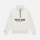 ELITE HALF ZIP SWEATER OATMEAL