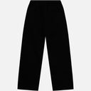 RADIANT SWEATPANTS OPEN LEG BLACK