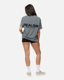 HEAVEN LOGO TEE DARK HEATHER