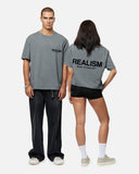 HEAVEN LOGO TEE DARK HEATHER