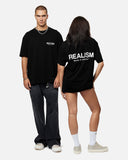 HEAVEN LOGO TEE REFLECTIVE BLACK