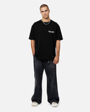 HEAVEN LOGO TEE REFLECTIVE BLACK