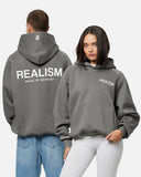 HEAVEN LOGO HOODIE COOL GREY