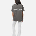 HEAVEN LOGO TEE COOL GREY