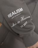 RADIANT ZIP HOODIE COOL GREY