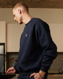 RADIANT CREWNECK ROYAL NAVY